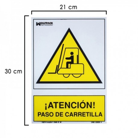 Bandeja de Atenção de Atenção de Cartel 30x21 cm.