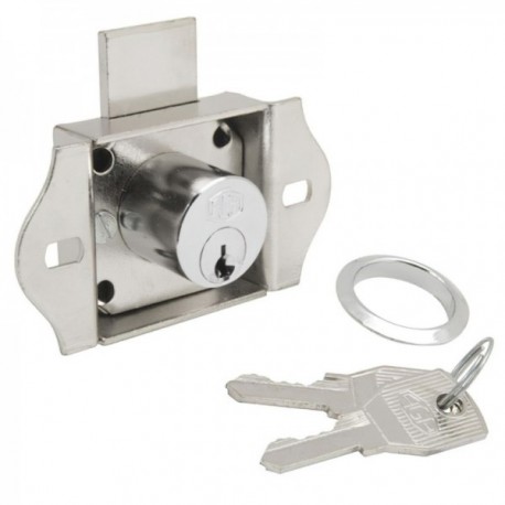 Móveis de trava para gaveta 101/18 mm. Latão