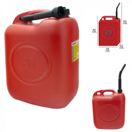 Bidon Gasolina 20 Litros Homologado Bidon Gasolina 20 Litros Homologado