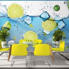 Papel de parede autocolante - Refreshing lemonade