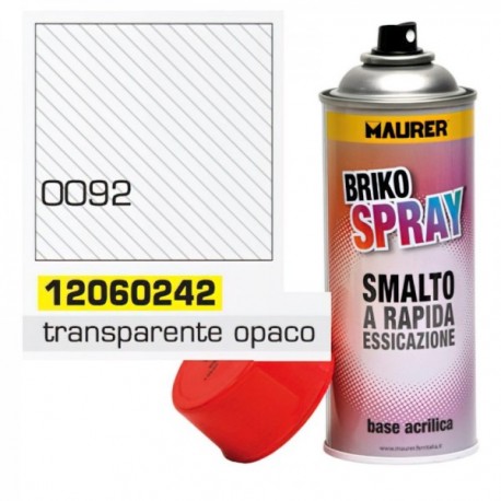 Spray de tinta opaca transparente 400 ml.
