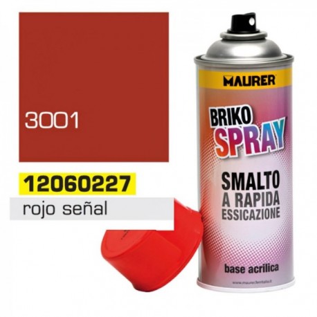 Tinta spray de Vermelha de 400 ml de sinal.