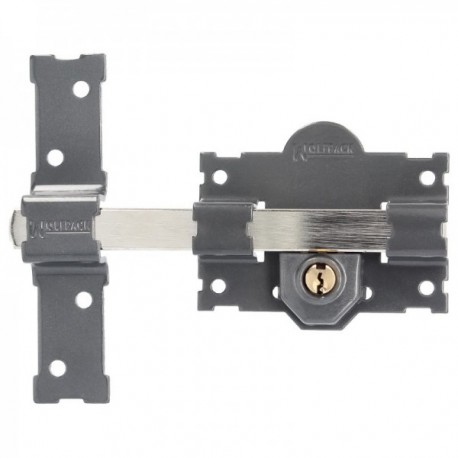 B-4 Lock 2 lados de 183 mm 70 mm de cilindro redondo