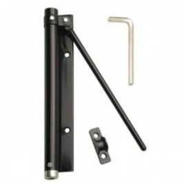 Píer de porta de Wolfpack Black Anodized (bolha 1 peça)