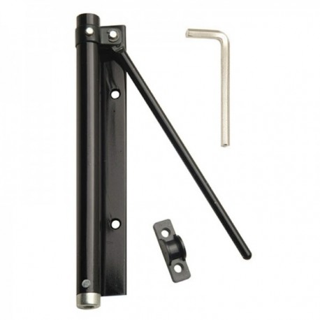 Píer de porta de Wolfpack Black Anodized (bolha 1 peça)