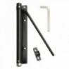 Píer de porta de Wolfpack Black Anodized (bolha 1 peça)