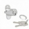 Botão de fechadura da porta deslizante 147/27 mm. cromo banhado