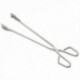 Tweezers de churrasco inoxidável 38x6 cm.