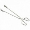 Tweezers de churrasco inoxidável 38x6 cm.