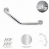 GRIP MAURERS SHOW Chuveiro Chrome Shine Ø 32 mm. Comprimento 26x26 cm. Acodato