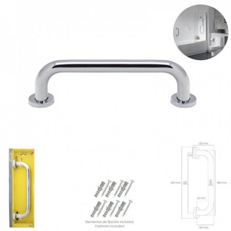 GRIP MAURERS SHOW Chuveiro Chrome Shine Ø 32 mm. Comprimento 40 cm.