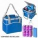 Blocos de bolsa térmica azul azul