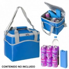 Blocos de bolsa térmica azul azul