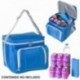 Bolsa térmica de litro azul neins