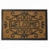 Felpudo coco de fibra e bêbado Welcoma 40x60 cm.
