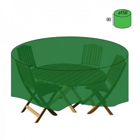 Tabela de tampa / conjunto de diâmetro 150x90 cm.