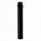 Wolfpack Tubo de Estufa Acero Vitrificado Negro Ø 100 mm. Con llave Estufas de Leña, Chimenea, Alta resistencia, Color Negro