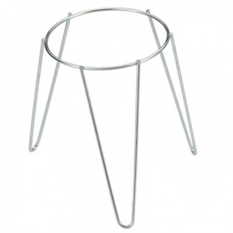 Suporte de panela para os pés zincado 22 cms