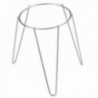 Suporte de panela para os pés zincado 22 cms