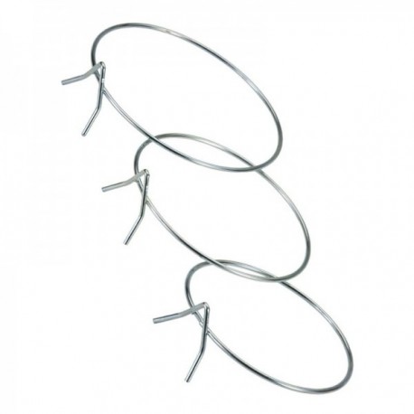 14 cm de zinco parede