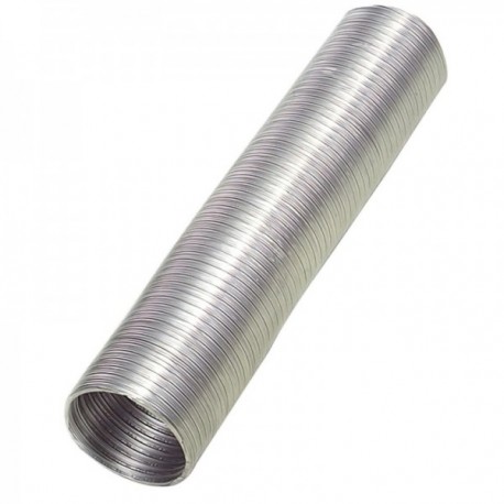 Tubo de alumínio compacto cinza Ø 150 mm. / 5 metros