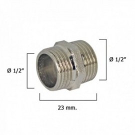 1/2 "Chrome Double Machones"