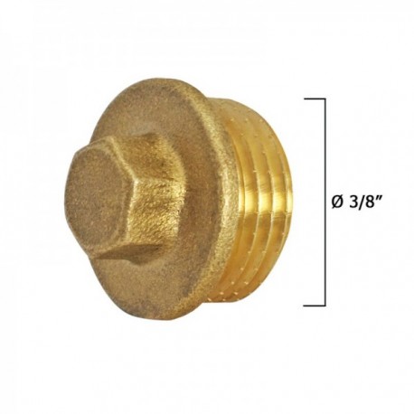 Blind Cap Macho 3/8 "