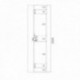 Yale Security Lock 8922-FA/YLHS-6/80 CURTO PATO.