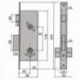Ucem 5255-HL/40 Lock