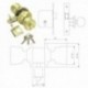 Pomo Tesa 3520-lm/50