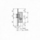 CVL Lock 1964r/0 Metal Carpentry