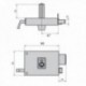 Cerradura Cvl 125a/ 8/he Izquierda
