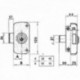 LINHA LOCK 5056C-BO/ 60 Direita