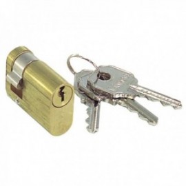 1/2 cilindro oval de Latonado 0580/27 mm.