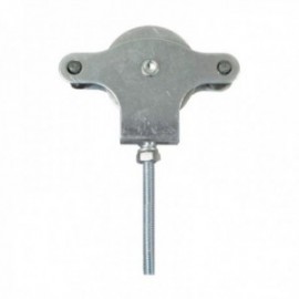 Wolfpack Zincado 60 mm. Roldana metal com parafuso