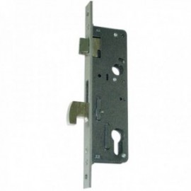 Iseo Lock 741540-28 mm. Chrome Squeak Front