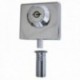 Cerradura CBM 2005 Puerta Cristal Llave Tubular