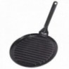 Grill de porcelana redonda de 24 cm.