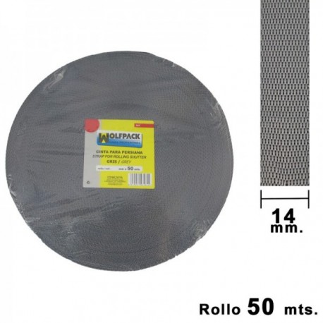 Wolfpack Grey PERSIANA 14 mm. Papel 50 metros