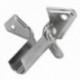 Suporte à barra de 12 mm. Ø Cromo lateral