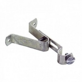 Barra 12 mm. Ø Cromo frontal extensível