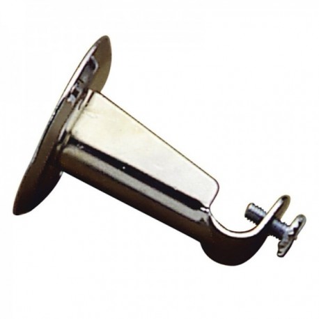 Barra 12 mm. Ø Cromo frontal redondo