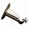 Barra 12 mm. Ø Cromo frontal redondo