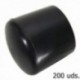 Recipiente de plástico ao ar livre preto 8 mm. Bag 200 unidades