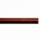 Burlete Puerta Pvc Sapelli Con Cepillo 1 Metro