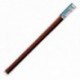 Burlete Puerta Pvc Sapelli Con Cepillo 1 Metro