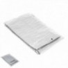 Canvas à prova d'água reinventáveis ​​4x6 metros (aproximadamente) com ilhós de metal, tela de proteção branca durável.