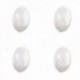 Colgador Oryx Blanco Pequeño (Blister 4 Unidades ) Adhesivo