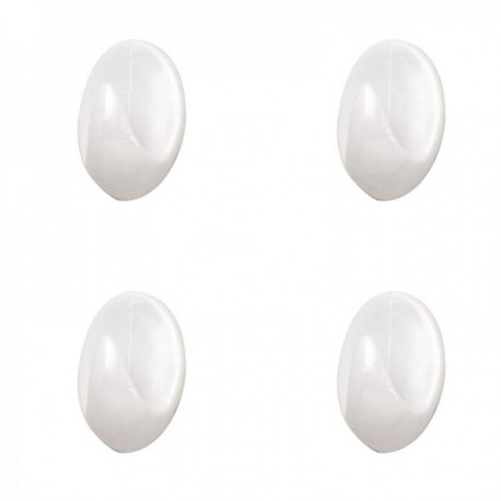 Pequeno Oryx Branco Caboid (Bolha 4 unidades) Adesivo