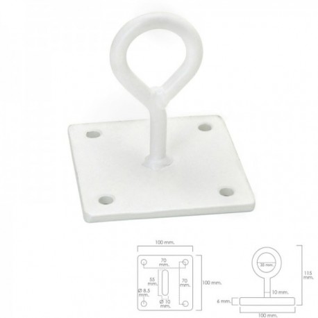 Wolfpack Hook com Plath multi -propósito branco